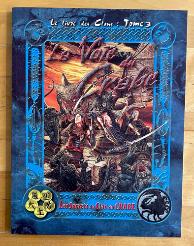 Voie crabe le livre - la,