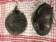 2 phares auto des annees 30 Ford t ou a citroen peugeot simca terrot 