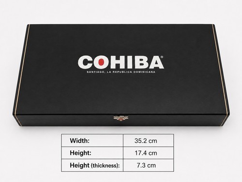 Empty cohiba gigante wooden - empty,