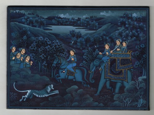 Peinture miniature moghole - miniature,