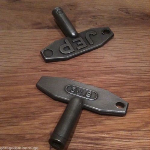 Clef 30b pour - pour:, bleu