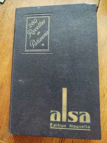 Livre ancien cuisine alsa - de,
