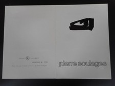 Encart E144 - Tableau de Pierre Soulages - 20-12-1986