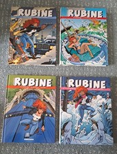 BD culte - tomes 1 2 3 4 de l'intégrale de RUBINE + 14 15 - Walthery - toutes EO