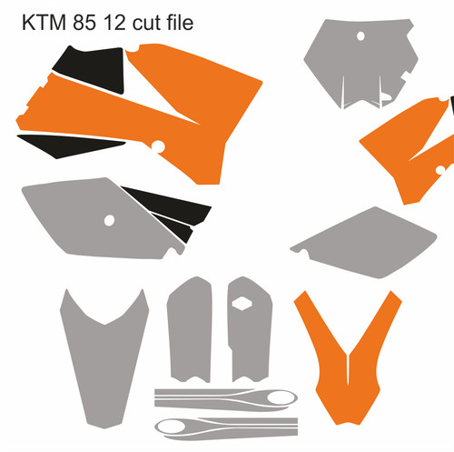 Ktm motocross vector - ktm, mx