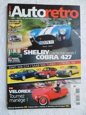 AUTO RETRO N°348 12/2010 SHELBY COBRA 427 SCIROCCO MINI COOPER DINO 308 GT4 SM