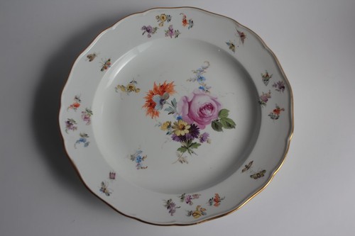 Meissen assiette porcelaine - meissen,
