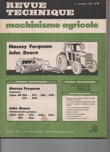Massey ferguson 265 275 - mf,