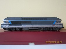 TAB Gérard Locomotive Diesel CC 72006 Isabelle bi couleurs Bleu/Gris Sncf