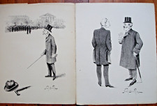 NOEL DORVILLE- 50 LITHOGRAPHIES- CARICATURE- MONDE POLITIQUE- 57X45 CM