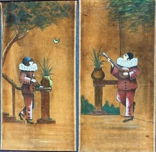 PEINTURE SUR VELOUR - ECOLE