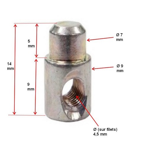 Téton tendeur chaine - de, de