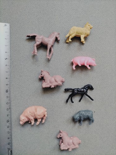 Cochon chevaux figurine - chevaux,