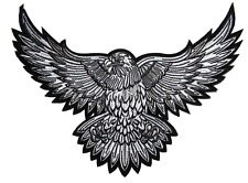 Backpatche Aigle gris patche dorsal dos grande taille patch grand écusson