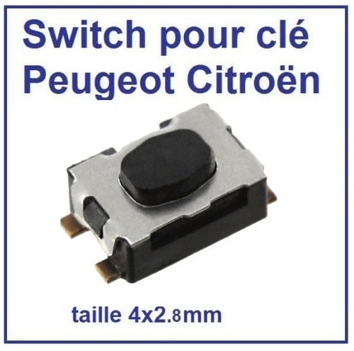 Switch bouton clé pliante - clé,