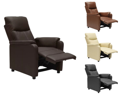 Fauteuil relax simili cuir - fauteuil,