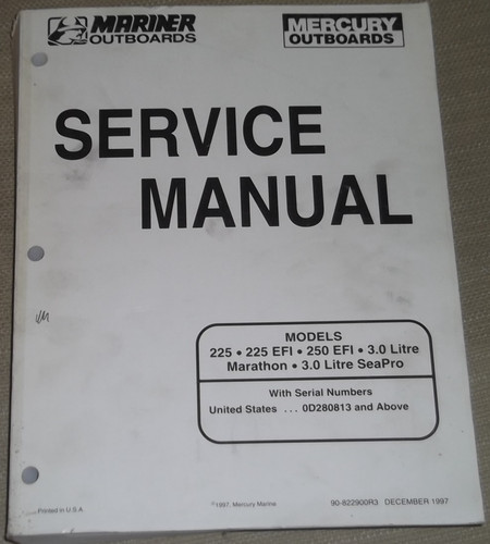 Manuel service moteur - de,