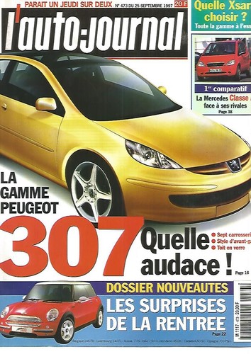 Auto journal 473 gamme - n°473,
