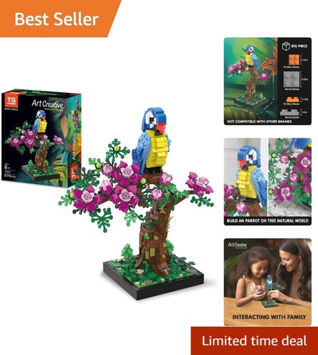 Artistic parrot tree - parrot, in