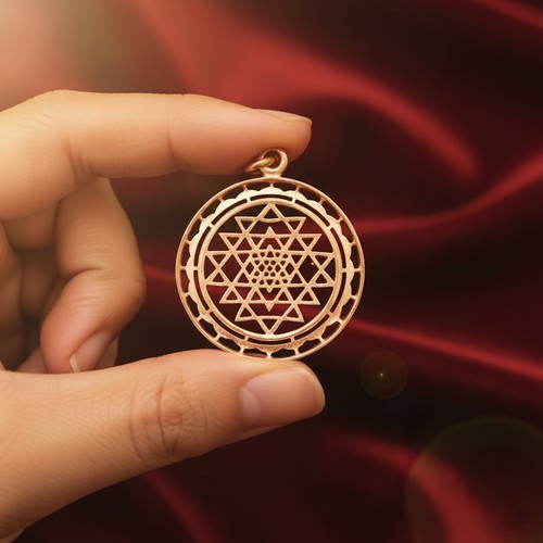 Pendentif panchaloha bronze - en,