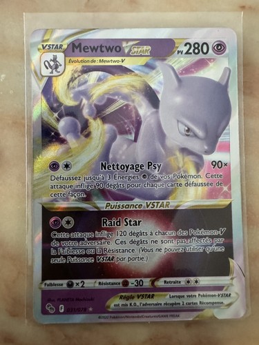 Mewtwo vstar 031 078 - 031/078, carte