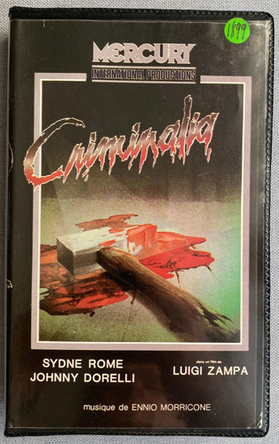 Vhs cassette video horreur - video,
