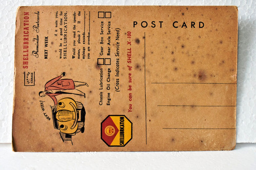 Carte postale publicitaire - postale,
