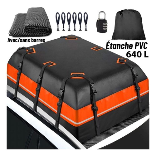 Coffre toit voiture 640l - de,