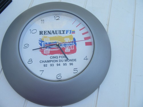 Horloge collector renault - renault, f1