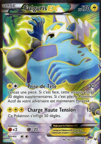Fulguris full art - ex, 170pv
