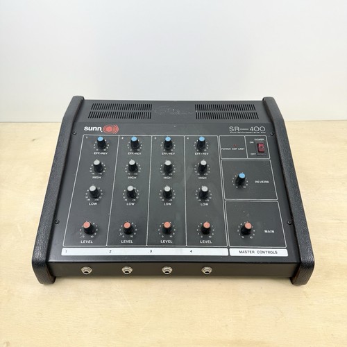 Sunn 400 channel mixer - 4-channel,