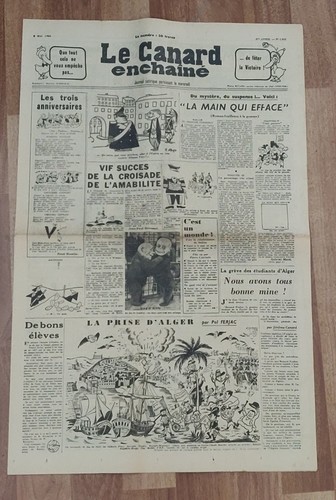 Canard enchaîné 1855 - canard, n°1855