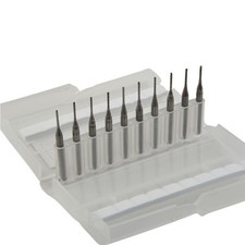 10pcs Fraise en bout 1mm