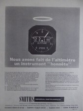 2/1968 PUB SMITHS EQUIPEMENT INSTRUMENT ALTIMETRE ALTIMETER ORIGINAL FRENCH AD