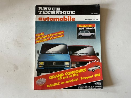 Rta revue technique - revue, automobile