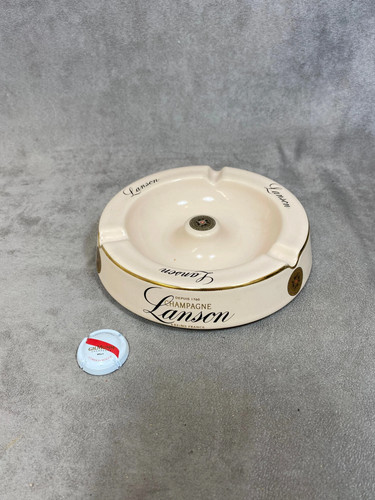 Cendrier lanson porcelaine - cendrier, en