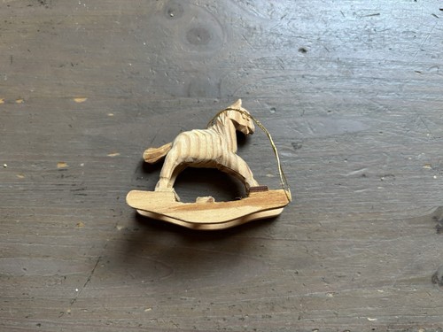 Ancien cheval bascule - cheval,