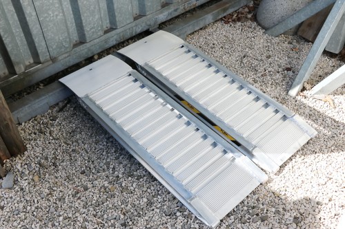 Paire rails accès - de, alu