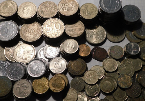 Lot 480kg pièces monnaie - lot, 1.480kg