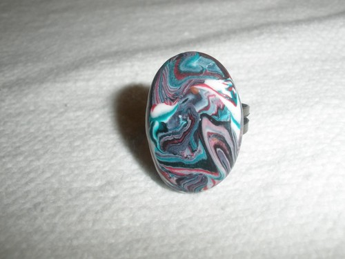 Bague fimo pate polymère - en,