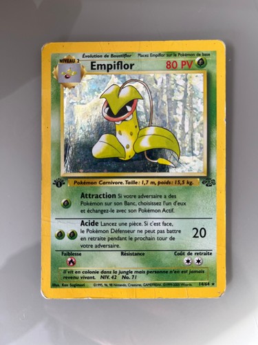 Carte pokémon wizard jungle - pokémon,