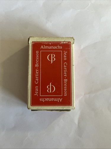 Jeu cartes almanachs jean - de,