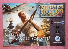 Medal of honor soleil levant - PLV Affiche carton  Multiplateforme 2003 - TBE