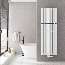 Lambris Radiateur AROG Vertical Unique (Couche) Blanc/Gris Anthracite