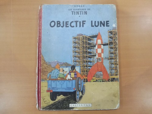 Tintin objectif lune - tintin,