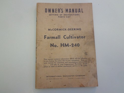 Mccormick deering farmall - deering,