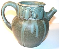 Pichet coq en grés émaillé