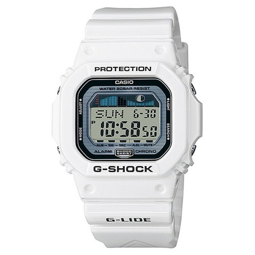 Montre blanche numérique