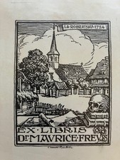 Ex-libris Alsace, Henri BACHER