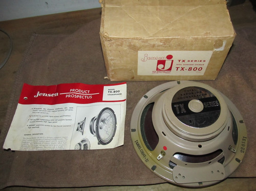 Vintage jensen 800 - jensen, speaker